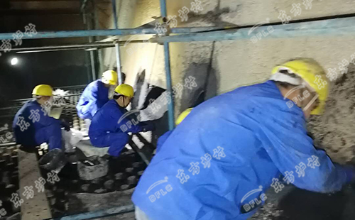 耐酸浇注料的详细施工步骤